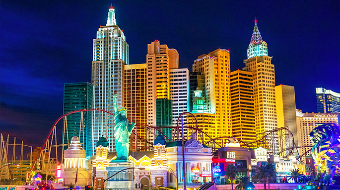 美國內華達州天堂市拉斯維加斯大道